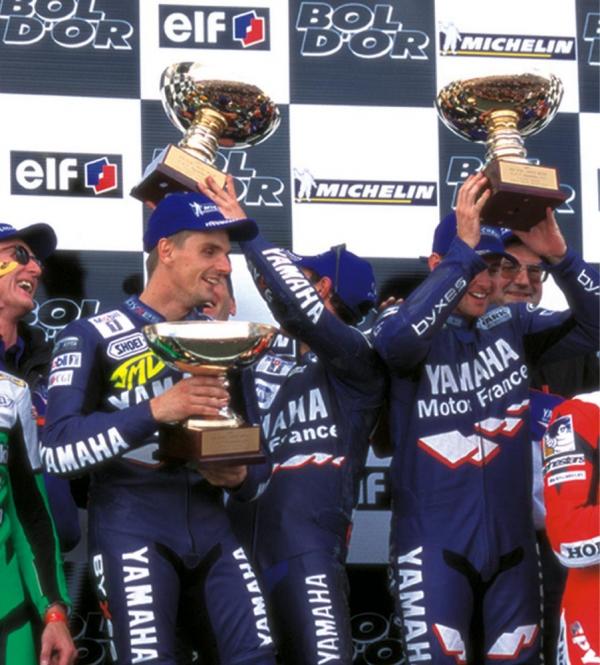 Victoire du team YMF - Bol d'Or 2001